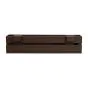 Aluminium Blumenkasten-Bausatz Mod. Dublin – Farbe: schokobraun (RAL 8017), max. Breite: 100 cm