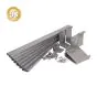 Aluminium Blumenkasten-Bausatz Mod. Dublin – Farbe: dunkelgrau (RAL 9007) 5S, max. Breite: 100 cm