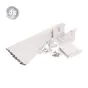 Aluminium Blumenkasten-Bausatz Mod. Dublin – Farbe: weiß (RAL 9016), max. Breite: 100 cm