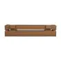 Aluminium Blumenkasten-Bausatz Mod. Liverpool – Farbe: braun (RAL 8007), max. Breite: 100 cm