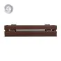 Aluminium Blumenkasten-Bausatz Mod. Liverpool – Farbe: schokobraun (RAL 8017), max. Breite: 100 cm