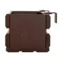 Aluminium Blumenkasten-Bausatz Mod. Liverpool – Farbe: schokobraun (RAL 8017), max. Breite: 100 cm