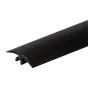 Bodenprofil flexibel / biegsam - Farbe: schwarz, Breite: 40 mm, Länge: 12 m