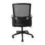 Bürostuhl Orion - Abmessungen: 56 x 101-111 x 57 cm, Farbe: schwarz