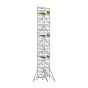 Alu Fahrgerüst Mod. E Standardausführung - Breite: 1,30 m - Gerüstl.: 1,80 m, Arbeitsh.: 14,30 m