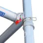 Alu Fahrgerüst Mod. E neue Norm SAFE - Breite: 1,30 m - Gerüstl.: 1,80 m, Arbeitsh.: 10,30 m