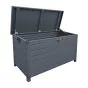 Aluminium Gartenbox - Breite: 1350 mm, Tiefe: 590 mm, Höhe: 750 mm, Rauminhalt: 424 l