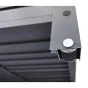Aluminium Gartenbox - Breite: 1350 mm, Tiefe: 590 mm, Höhe: 750 mm, Rauminhalt: 424 l
