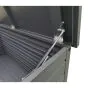 Aluminium Gartenbox - Breite: 1810 mm, Tiefe: 790 mm, Höhe: 750 mm, Rauminhalt: 800 l