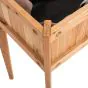 Holz Hochbeet Leonie - Höhe: 80 cm, Breite: 40 cm, Länge: 83 cm, Material: Lärche