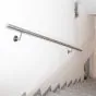 Handlauf Set Edelstahl - Länge: 200 cm, Durchmesser: 42,4 mm