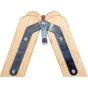 Holz Stufen Doppelleiter Mod. HST - Sprossenanzahl: 2 x 7, Länge: 1,89 m