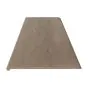Design Stufenauflage mit Holzkern Click-System 1200 x 275 x 30 mm, 4 Stück  - Modell: BRUCH Eiche grau