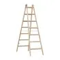 Holzleiter Doppelleiter Mod. HZ - Sprossenanzahl: 2 x 7, Länge: 2,26 m