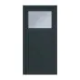 Kunststofftür Mod. Modern 3 - 980 x 1980 mm (B x H), Anschlag: innen rechts - DIN rechts