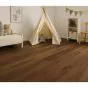 Laminatboden Clicksystem  - Modell: PARIS Eiche Dekor, Abmessung: 1292 x 193 x 8 mm