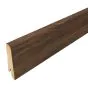 Sockelleiste für Laminatboden - Modell: PARIS Eiche Dekor, Länge: 2400 mm, Höhe: 60 mm, Tiefe: 17 mm