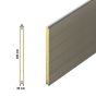 Sandwichpaneel Protect - Farbe: anthrazit, Ausführung: beidseitig mit Sicke, Länge: 250 cm, Höhe: 48,8 cm, Profilstärke: 3,9 cm