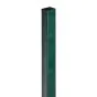 Pfosten ohne angeschweißter Fußplatte 80 x 60 mm - Länge: 300 cm, Ausführung: verzinkt und grün beschichtet