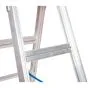 Alu-Sprossen Stehleiter für Maler Mod. M - Sprossenanzahl: 2 x 10, Länge: ca. 3,25 m