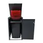 Mülltonnenbox 1-flügelig - Farbe: anthrazit, Breite: 66 cm, Höhe: 116 cm, Tiefe: 80 cm