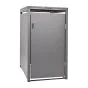 Mülltonnenbox 1-flügelig - Farbe: graualuminium, Breite: 66 cm, Höhe: 116 cm, Tiefe: 80 cm