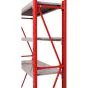 Schwerlastregal Mod. Industrie - Höhe: 2000 mm, Breite: 1505 mm, Tiefe: 500 mm
