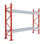Palettenregal Mod. Max Heavy - Höhe: 2700 mm, Breite: 3600 mm, Tiefe: 800 mm