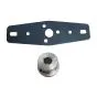 Messer & Befestigungsschraube für Rasenmäher RM-1, RM-2 & RM-3
