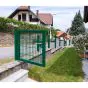 Rohrrahmenflügeltor 1-flügelig - Ausführung: grün beschichtet, Höhe: 83 cm, Durchgangslichte: 175 cm