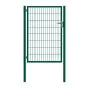 Rohrrahmentor Basic 1-flügelig - Ausführung: grün beschichtet, Höhe: 163 cm, Durchgangslichte: ca. 87 cm
