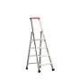 Euro-Profi Alu Stufenstehleiter Mod. S32577 - Stufenanzahl: 4, Länge: 1,65 m
