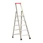 Euro-Profi Alu Stufenstehleiter Mod. S32577 - Stufenanzahl: 5, Länge: 1,90 m