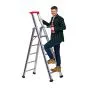 Euro-Profi Alu Stufenstehleiter Mod. S32577