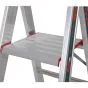 Euro-Profi Alu Stufenstehleiter Mod. S32577