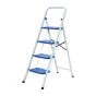 Stahlklapptritt Mod. SKT - Stufenanzahl: 4, Standhöhe: 93 cm