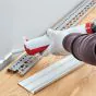 Sockelleiste Prestige - Farbe: braun, Länge: 2500 mm, Höhe: 75 mm, Tiefe: 22 mm