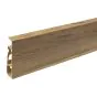 Sockelleiste Prestige - Farbe: braun, Länge: 2500 mm, Höhe: 75 mm, Tiefe: 22 mm