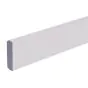 Fertigteil Zaunsockel Beton - Höhe: 20 cm, Stärke: 4 cm, Länge: 250 cm, Farbe: natur
