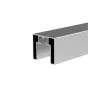 Aluminium Handlauf eckig - Länge: 3 m