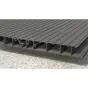 Terrassendielen AluClick – Farbe: dunkelgrau, Querschnitt: 165,5 x 26,6 mm, Länge: 2,2 m