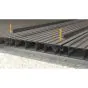 Terrassendielen AluClick – Farbe: grau, Querschnitt: 165,5 x 26,6 mm, Länge: 2,2 m