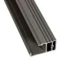 Aluminium Antrittsprofil – Farbe: grau, Länge: 2,25 m