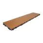 Terrassendielen Stecksystem WPC – Farbe: hellbraun, Breite: 150 mm, Länge: 600 mm, Höhe: 22 mm