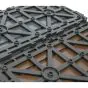 Terrassendielen Stecksystem WPC – Farbe: hellbraun, Breite: 150 mm, Länge: 600 mm, Höhe: 22 mm