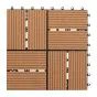 Terrassenfliese WPC Mailand -  Abmessungen: 300 x 300 mm