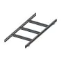 Alu Übergangsbrücke  - Wangenfarbe: natur, Länge: 400 cm, Breite: 109 cm, Gitterrost: 30 x 30 mm