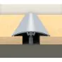 Übergangprofilset Alu 5in1 - Farbe: schwarz, Breite: 37 mm, Länge: 1860 mm
