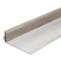 Sockelleiste 2400 x 80 x 15 mm - Modell: BRAHMS Walnuss Dekor