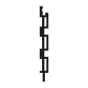 WPC Profil Stil - Farbe: Holzoptik hell, Länge: 200 cm, Höhe: 15 cm, Stärke: 2 cm